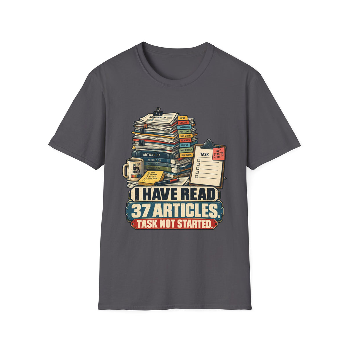 I HAVE READ 37 ARTICLES. TASK NOT STARTED.
