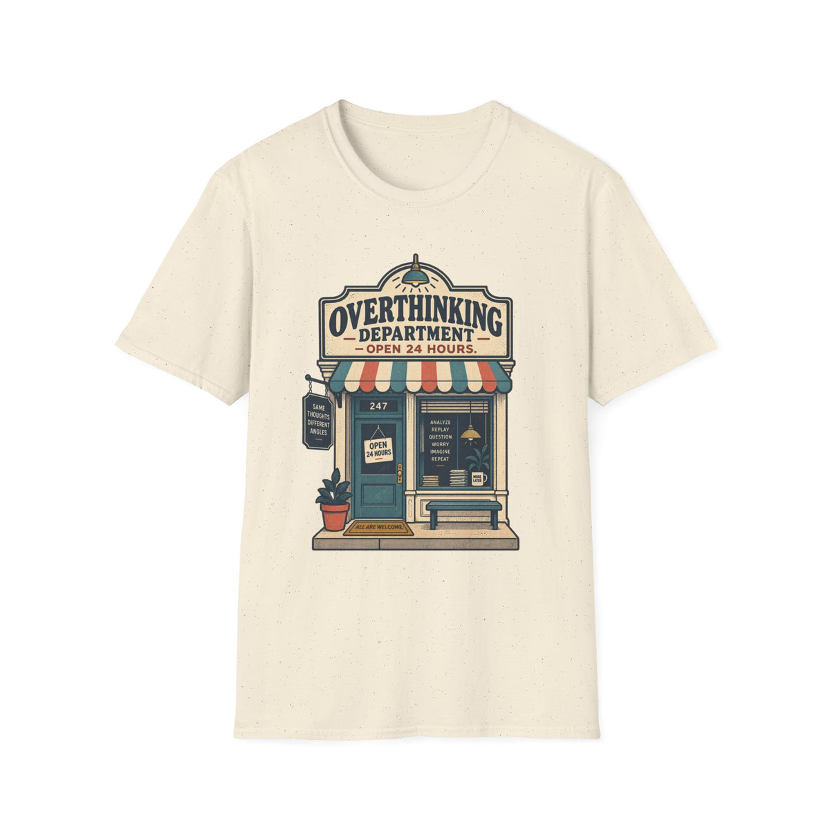 Overthinking Department T-Shirt