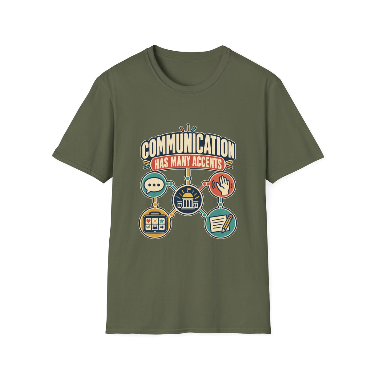 COMMUNICATION HAS MANY ACCENTS