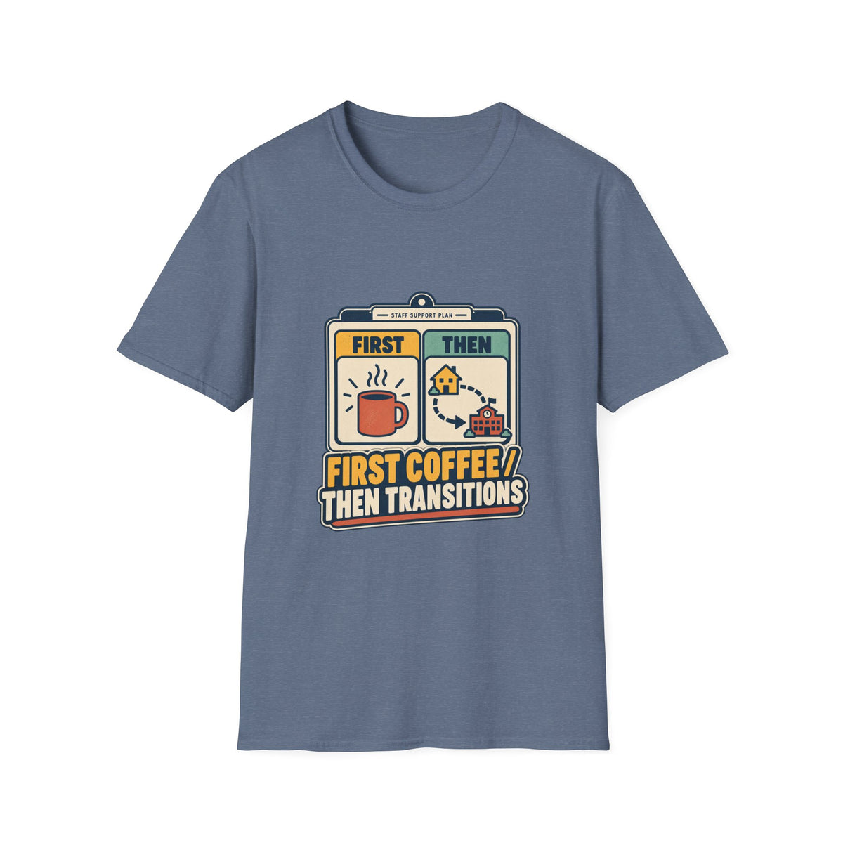 FIRST COFFEE / THEN TRANSITIONS