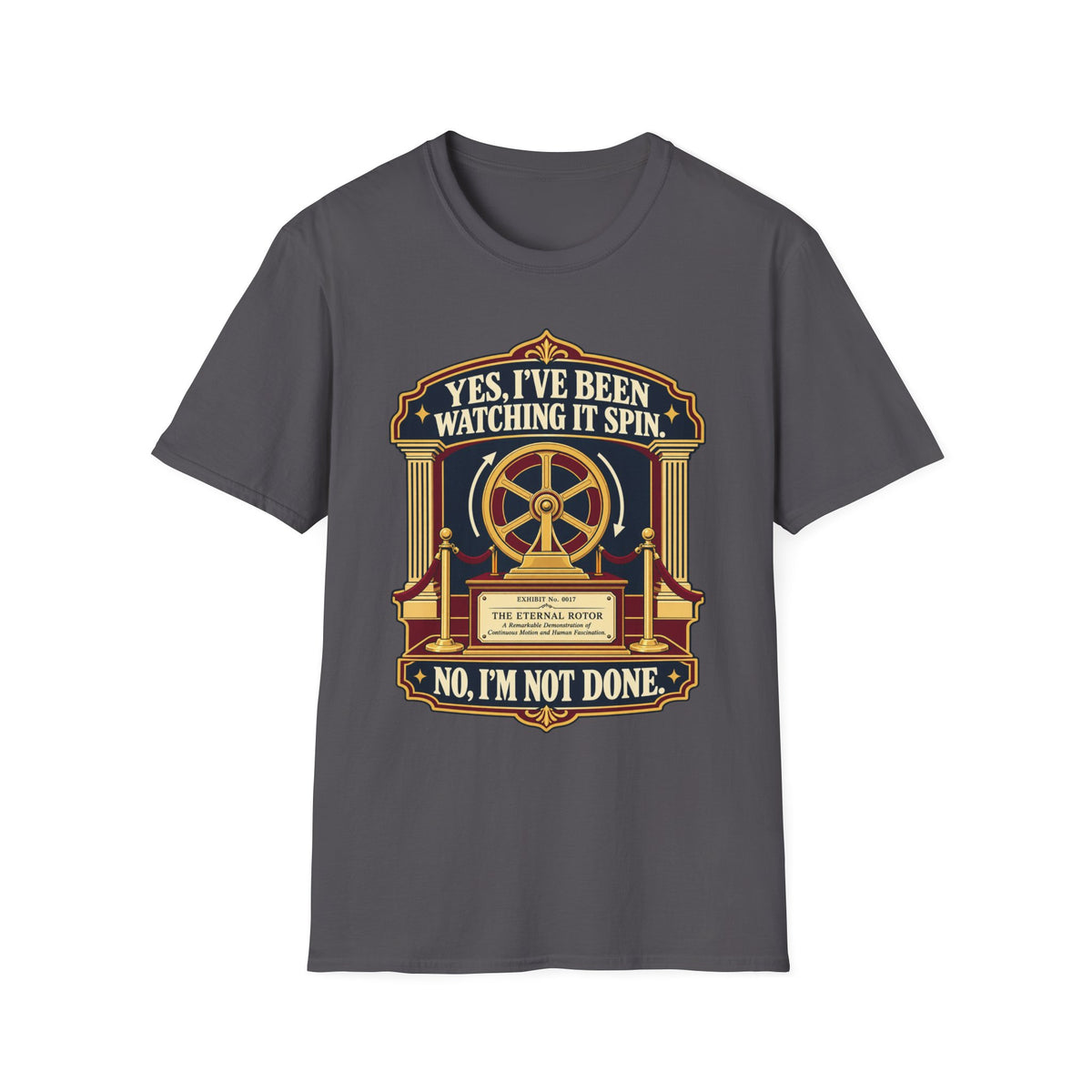 YES, I’VE BEEN WATCHING IT SPIN. NO, I’M NOT DONE.