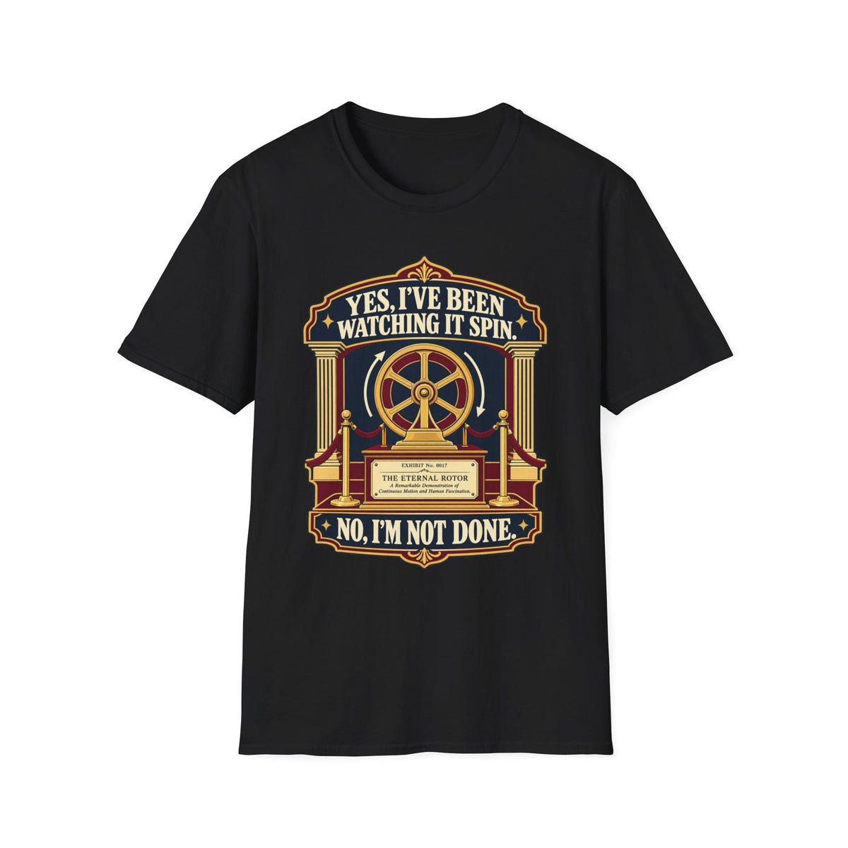 YES, I’VE BEEN WATCHING IT SPIN. NO, I’M NOT DONE.