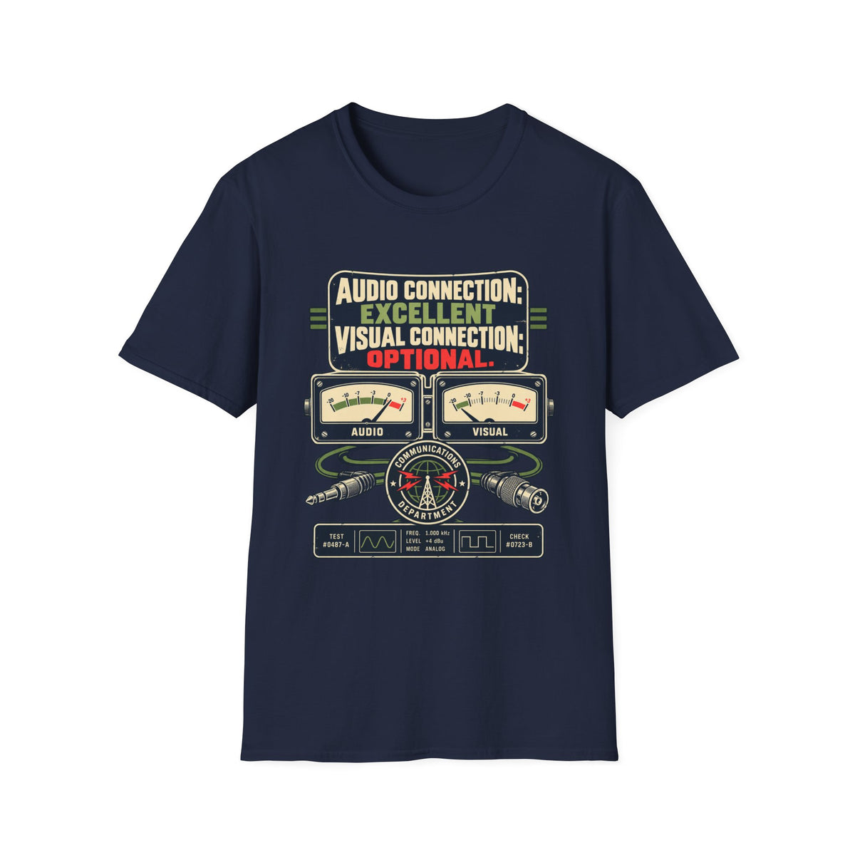 AUDIO CONNECTION: EXCELLENT / VISUAL CONNECTION: OPTIONAL