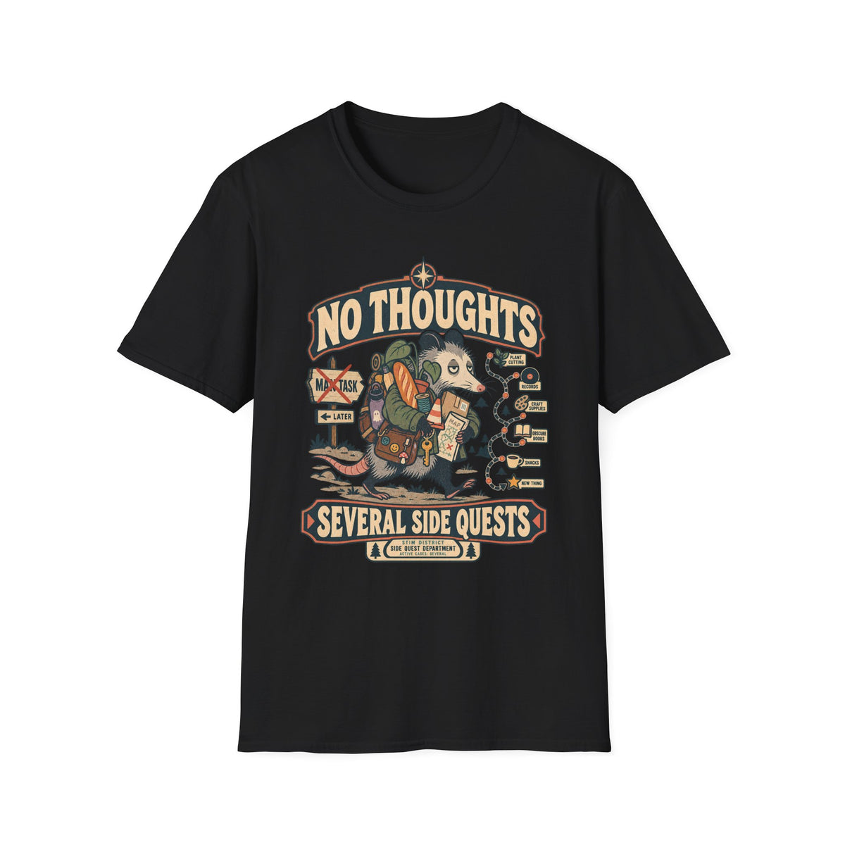 NO THOUGHTS. SEVERAL SIDE QUESTS.