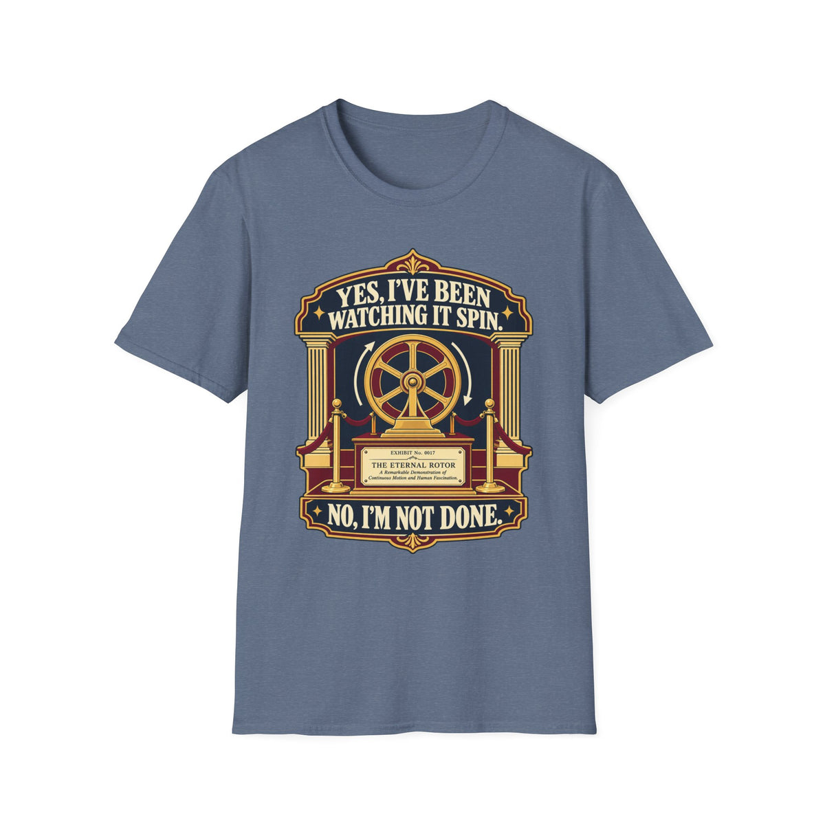 YES, I’VE BEEN WATCHING IT SPIN. NO, I’M NOT DONE.
