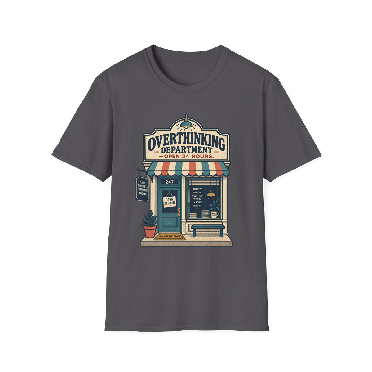 Overthinking Department T-Shirt