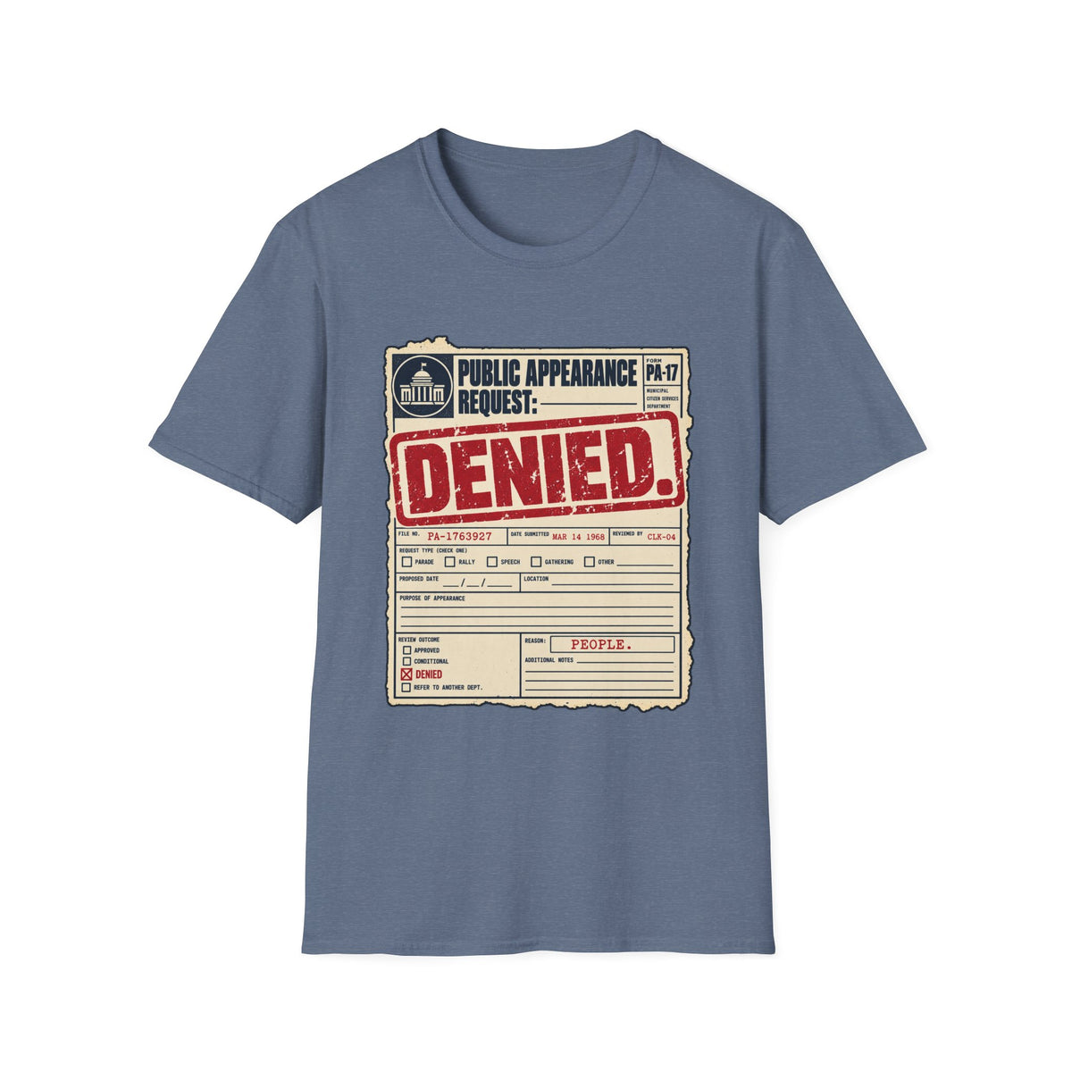 PUBLIC APPEARANCE REQUEST: DENIED