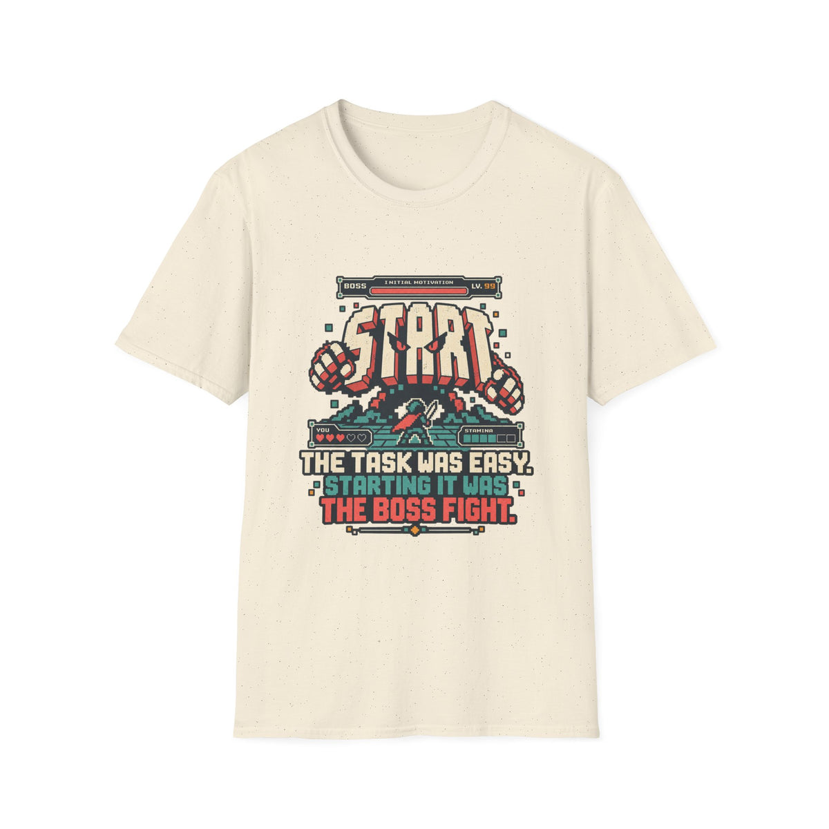 Task Starting Final Boss T-Shirt