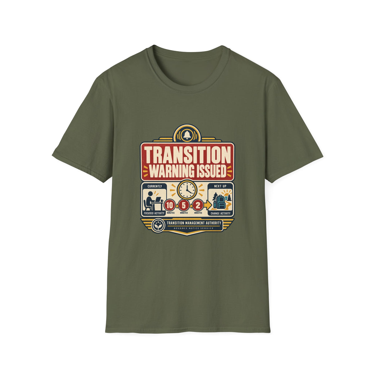 TRANSITION WARNING ISSUED