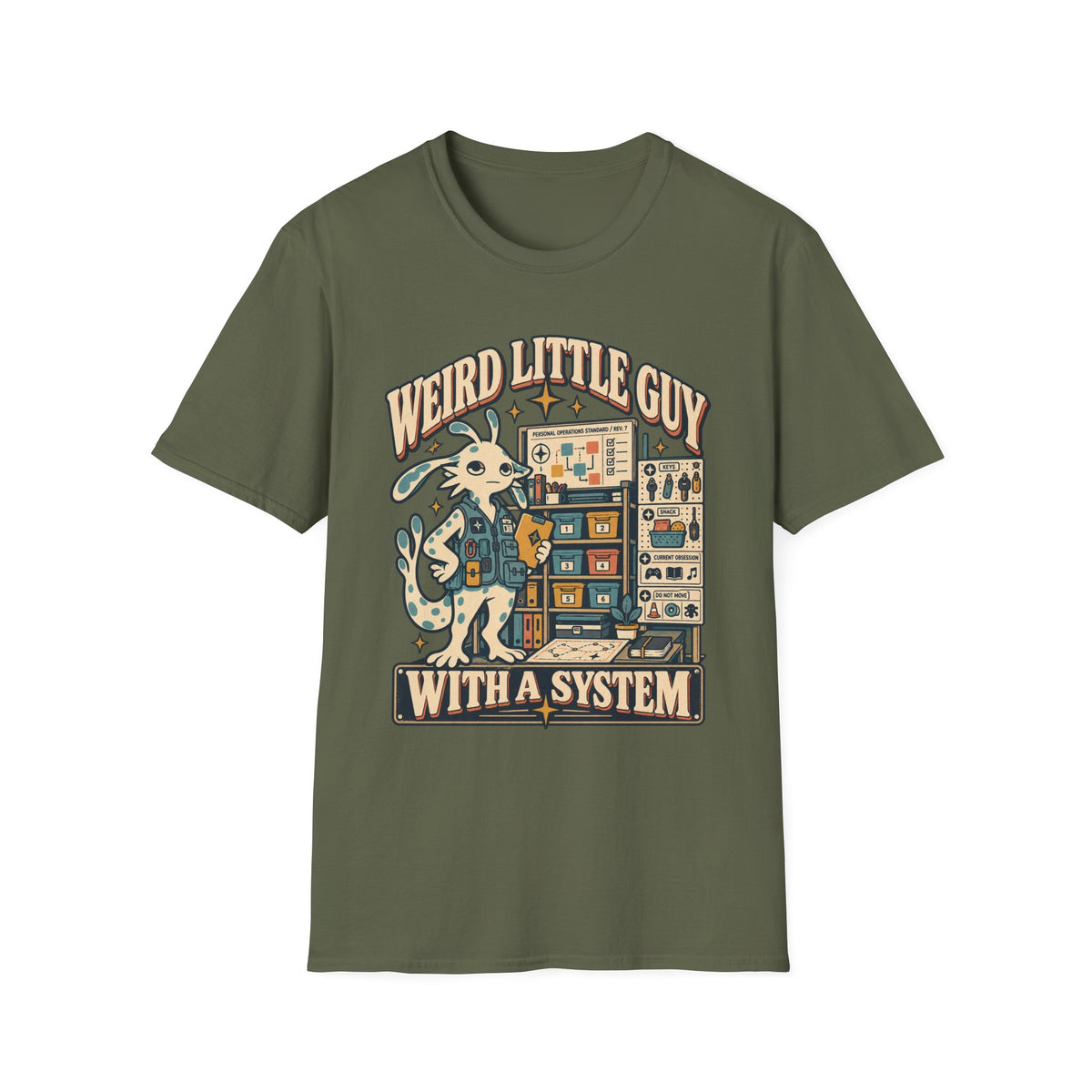WEIRD LITTLE GUY WITH A SYSTEM