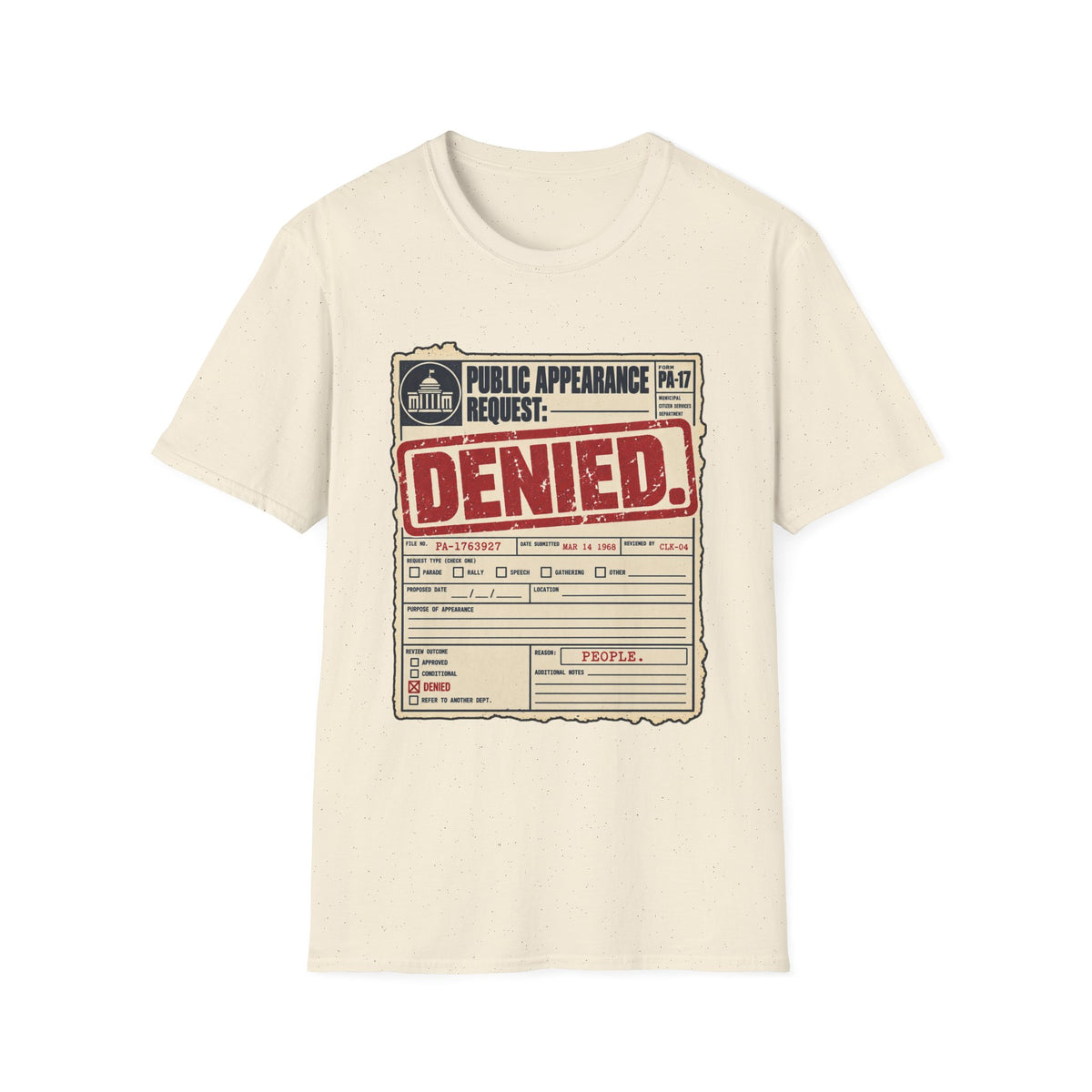 PUBLIC APPEARANCE REQUEST: DENIED