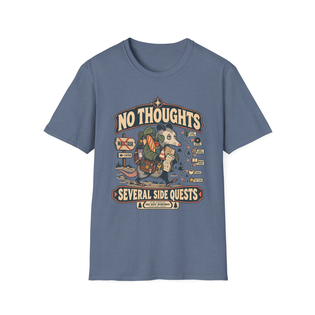 NO THOUGHTS. SEVERAL SIDE QUESTS.