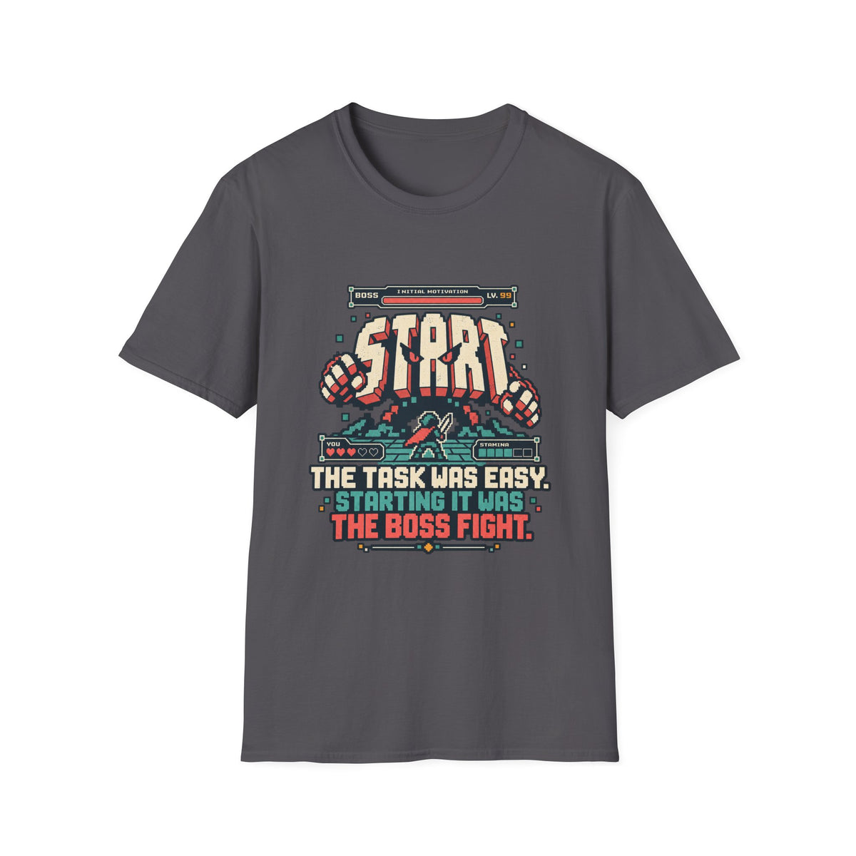 Task Starting Final Boss T-Shirt
