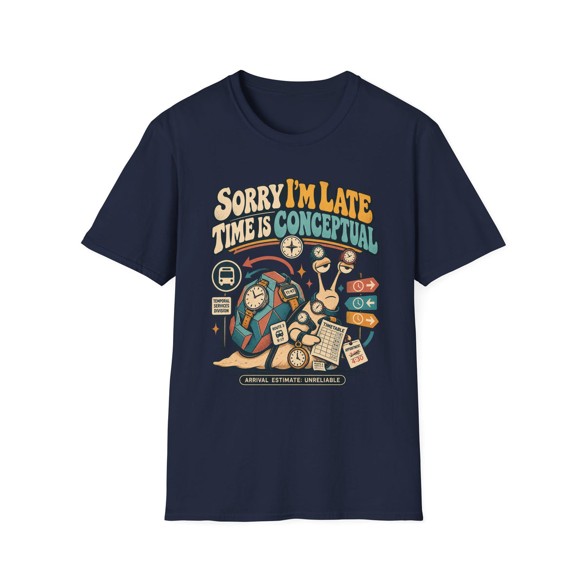 SORRY I'M LATE. TIME IS CONCEPTUAL.