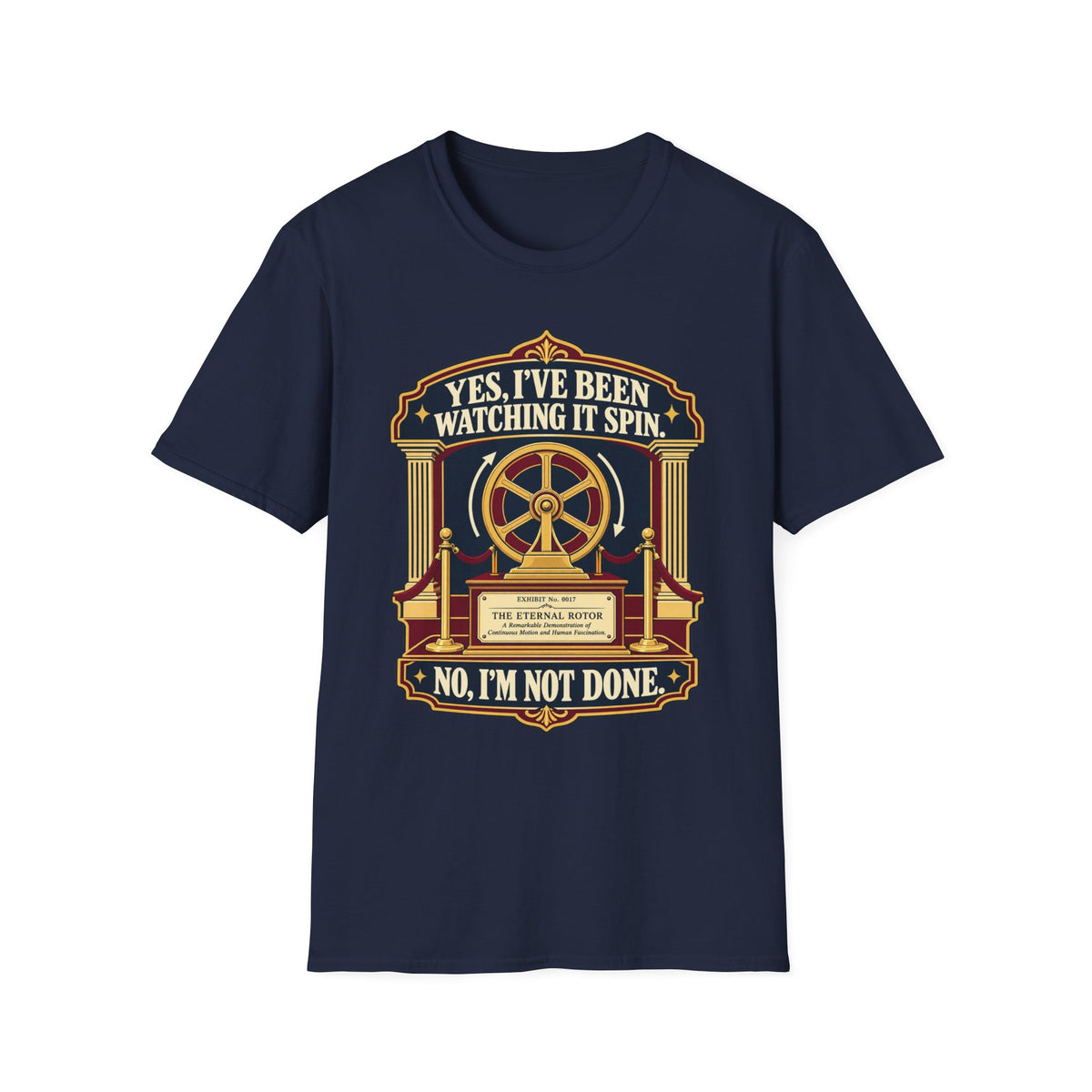 YES, I’VE BEEN WATCHING IT SPIN. NO, I’M NOT DONE.