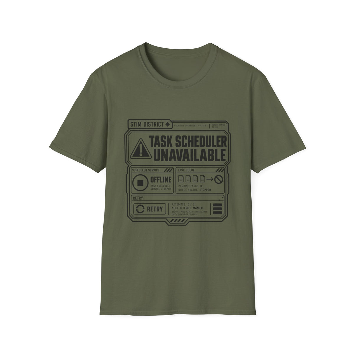 TASK SCHEDULER UNAVAILABLE Type 1
