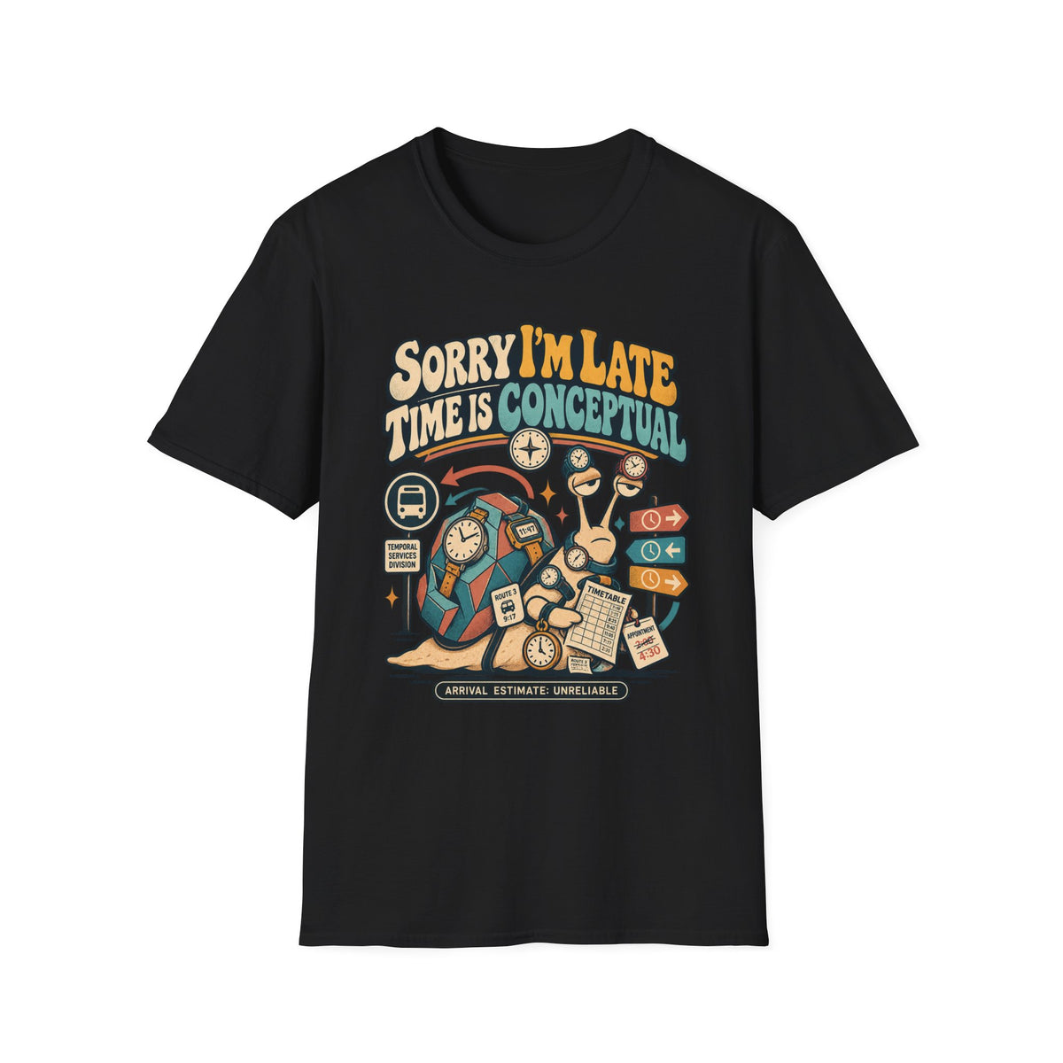 SORRY I'M LATE. TIME IS CONCEPTUAL.