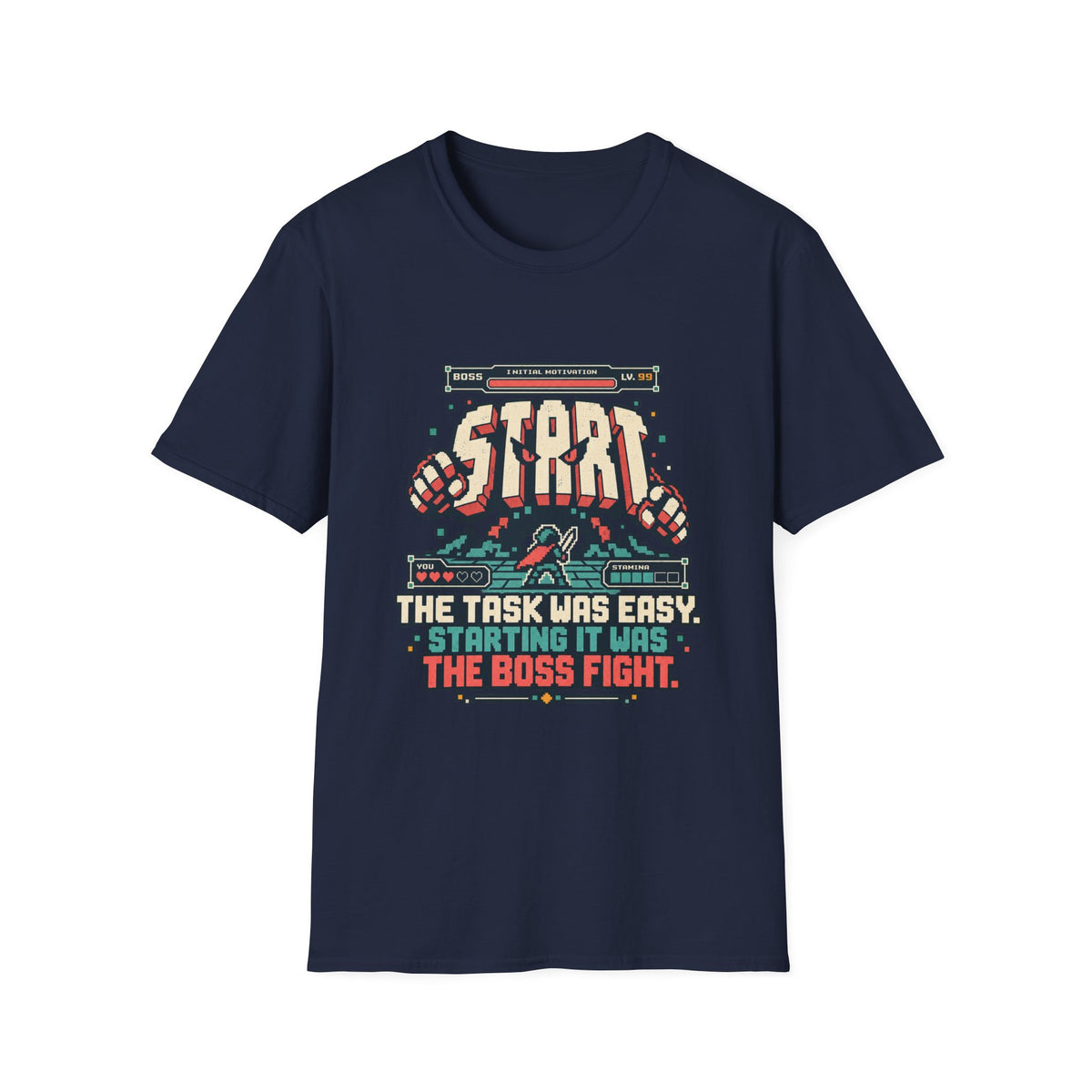 Task Starting Final Boss T-Shirt