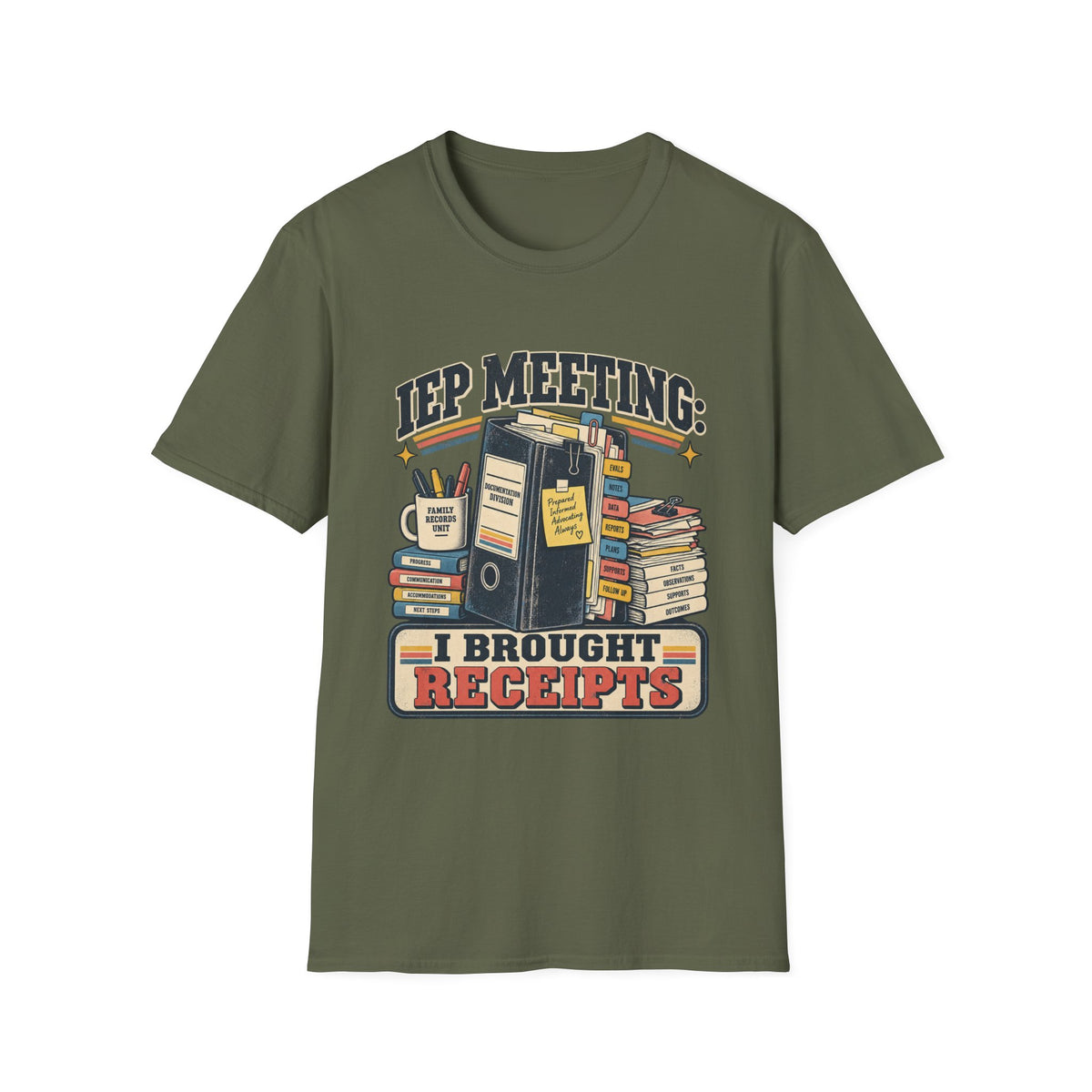 IEP MEETING: I BROUGHT RECEIPTS