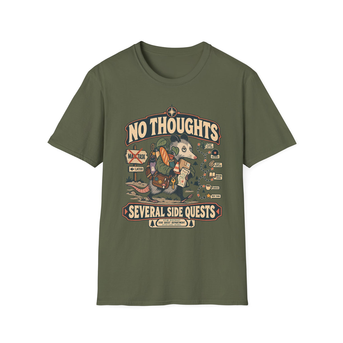 NO THOUGHTS. SEVERAL SIDE QUESTS.