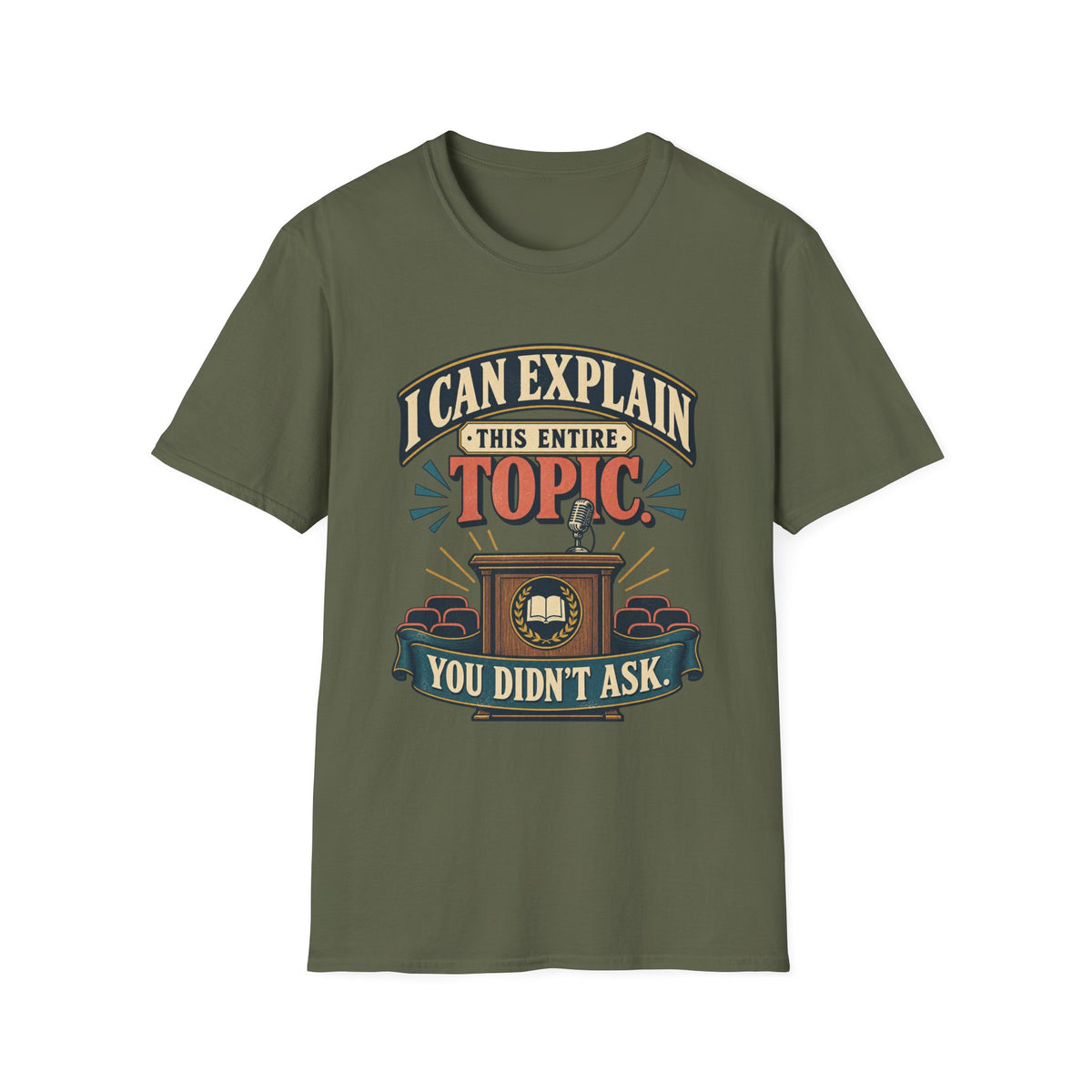 Topic Explanation T-Shirt
