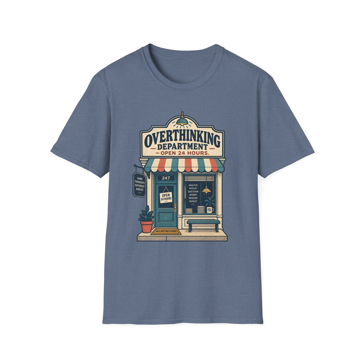 Overthinking Department T-Shirt