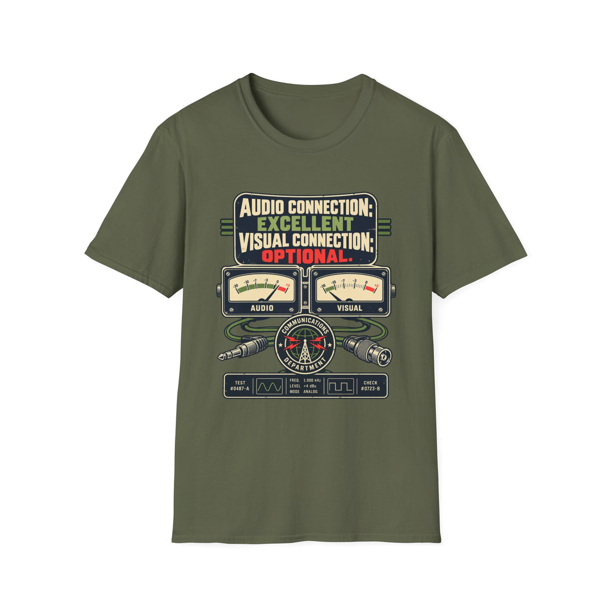 AUDIO CONNECTION: EXCELLENT / VISUAL CONNECTION: OPTIONAL